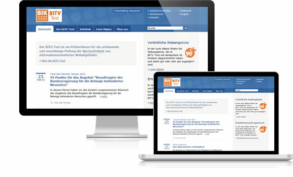 Erfahren Sie mehr über das Projekt BITV Test