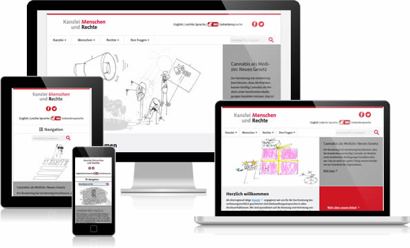 Erfahren Sie mehr über das Projekt Kanzlei Menschen und Rechte