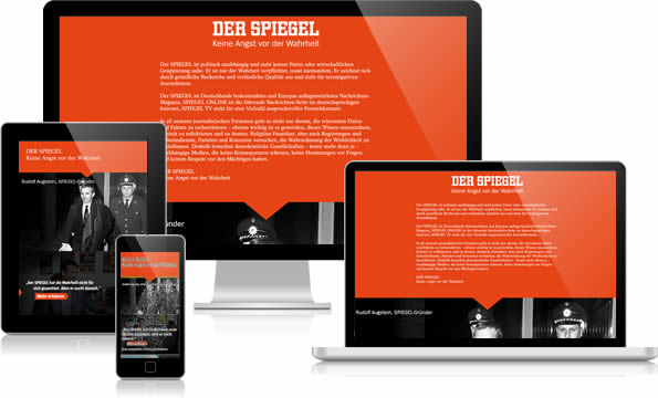 Erfahren Sie mehr über das Projekt SPIEGEL Kampagne - Keine Angst vor der Wahrheit